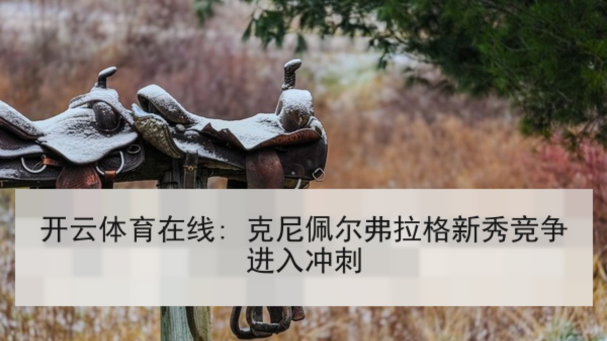 开云体育在线: 克尼佩尔弗拉格新秀竞争进入冲刺
